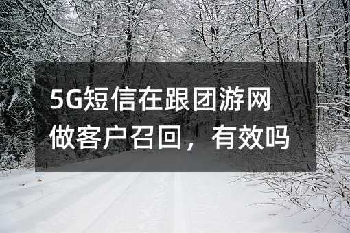 5G�����ڸ����������ͻ��ٻأ���Ч��