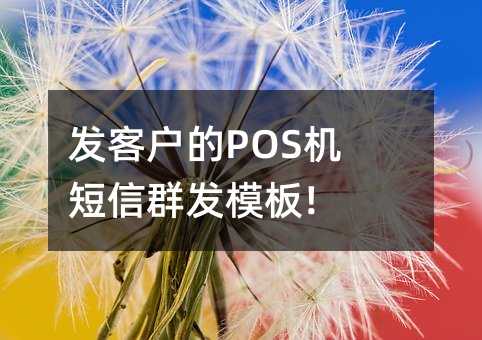ͻPOSȺģ!