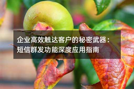 ҵЧͻȺӦָ