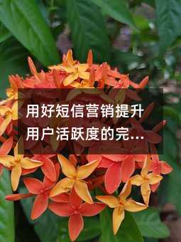 �úö���Ӫ�������û���Ծ�ȵ�����ָ��