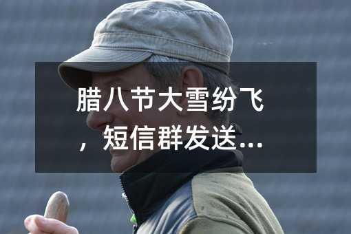 腊八节大雪纷飞,短信群发送温暖