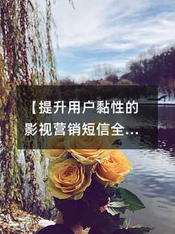 【提升用户黏性的影视营销短信全攻略】