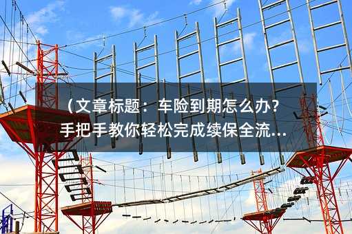 (文章标题:车险到期怎么办?手把手教你轻松完成续保全流程)