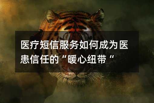 ҽ�ƶ��ŷ�����γ�Ϊҽ�����εġ�ů��Ŧ����