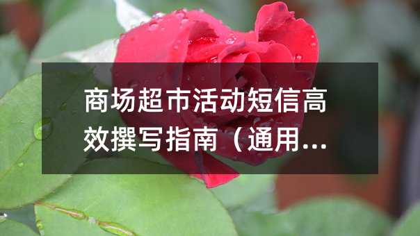 �̳����л���Ÿ�Ч׫дָ�ϣ�ͨ�ð棩