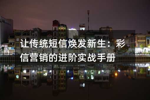 �ô�ͳ���Ż�������������Ӫ���Ľ���ʵս�ֲ�