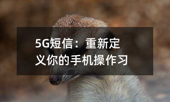 5G���ţ����¶�������ֻ�����ϰ��