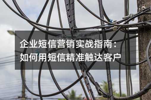 ��ҵ����Ӫ��ʵսָ�ϣ�����ö��ž�׼����ͻ�