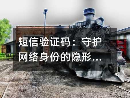 短信验证码:守护网络身份的隐形卫士