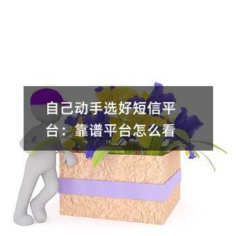 �Լ�����ѡ�ö���ƽ̨������ƽ̨��ô��