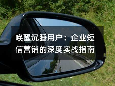 ���ѳ�˯�û�����ҵ����Ӫ�������ʵսָ��