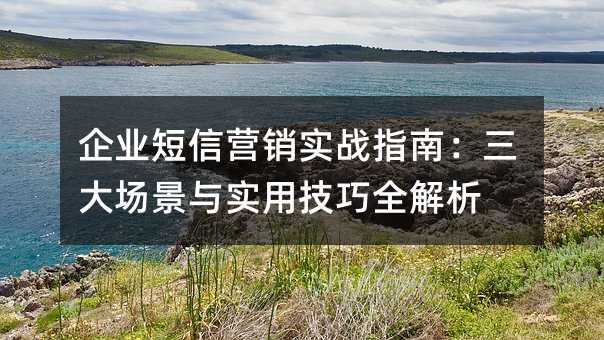 ��ҵ����Ӫ��ʵսָ�ϣ����󳡾���ʵ�ü���ȫ����
