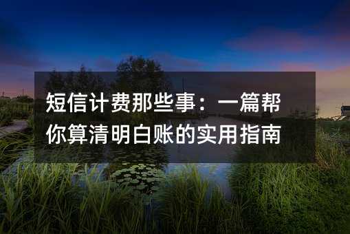 ���żƷ���Щ�£�һƪ�������������˵�ʵ��ָ��