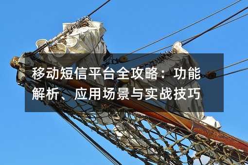 �ƶ�����ƽ̨ȫ���ԣ����ܽ�����Ӧ�ó�����ʵս����