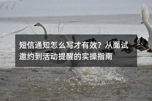 ����֪ͨ��ôд����Ч����������Լ������ѵ�ʵ��ָ��