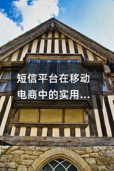 短信平台在移动电商中的实用场景与价值洞察
