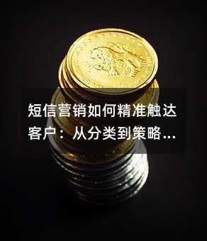 短信营销如何精准触达客户:从分类到策略的完整指南