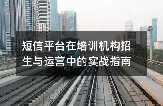 ����ƽ̨����ѵ������������Ӫ�е�ʵսָ��
