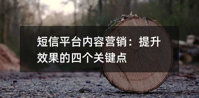 ����ƽ̨����Ӫ��������Ч�����ĸ��ؼ���