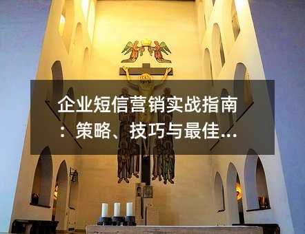 企业短信营销实战指南:策略、技巧与最佳实践