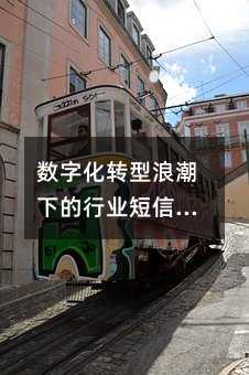 数字化转型浪潮下的行业短信应用指南