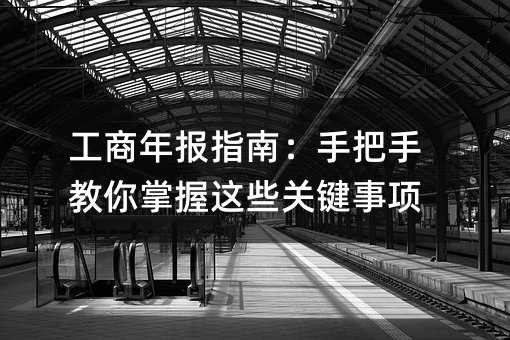 工商年报指南:手把手教你掌握这些关键事项