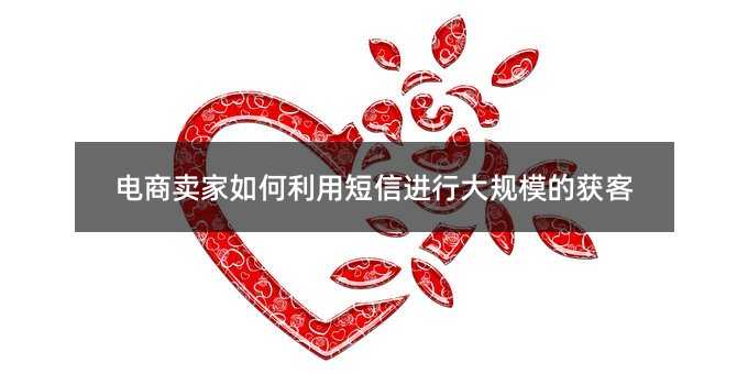 电商卖家如何利用短信进行大规模的获客